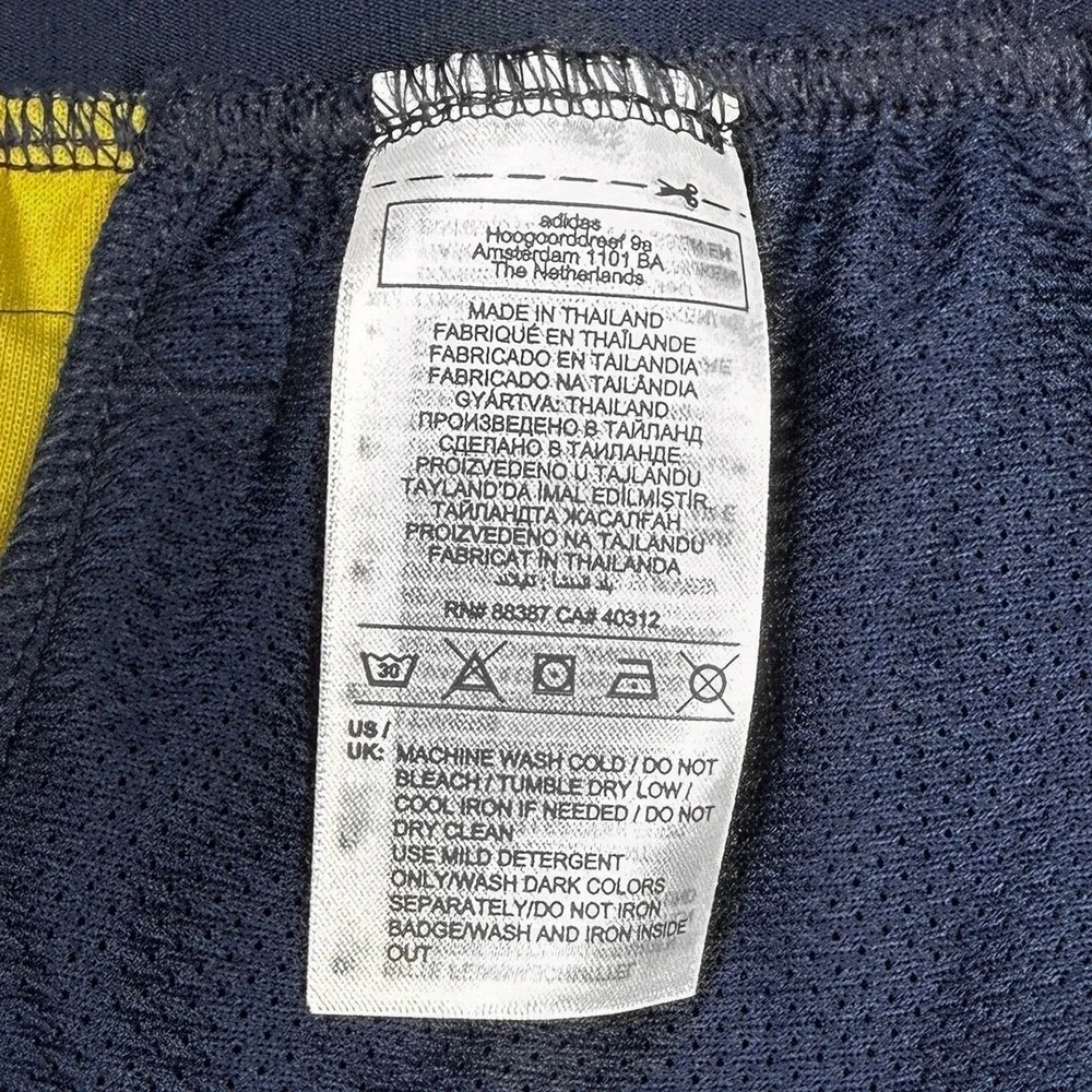 Adidas Tiro Nations Pack Shorts - NWT Mens 2XLT Navy / Multi - #49002-H2